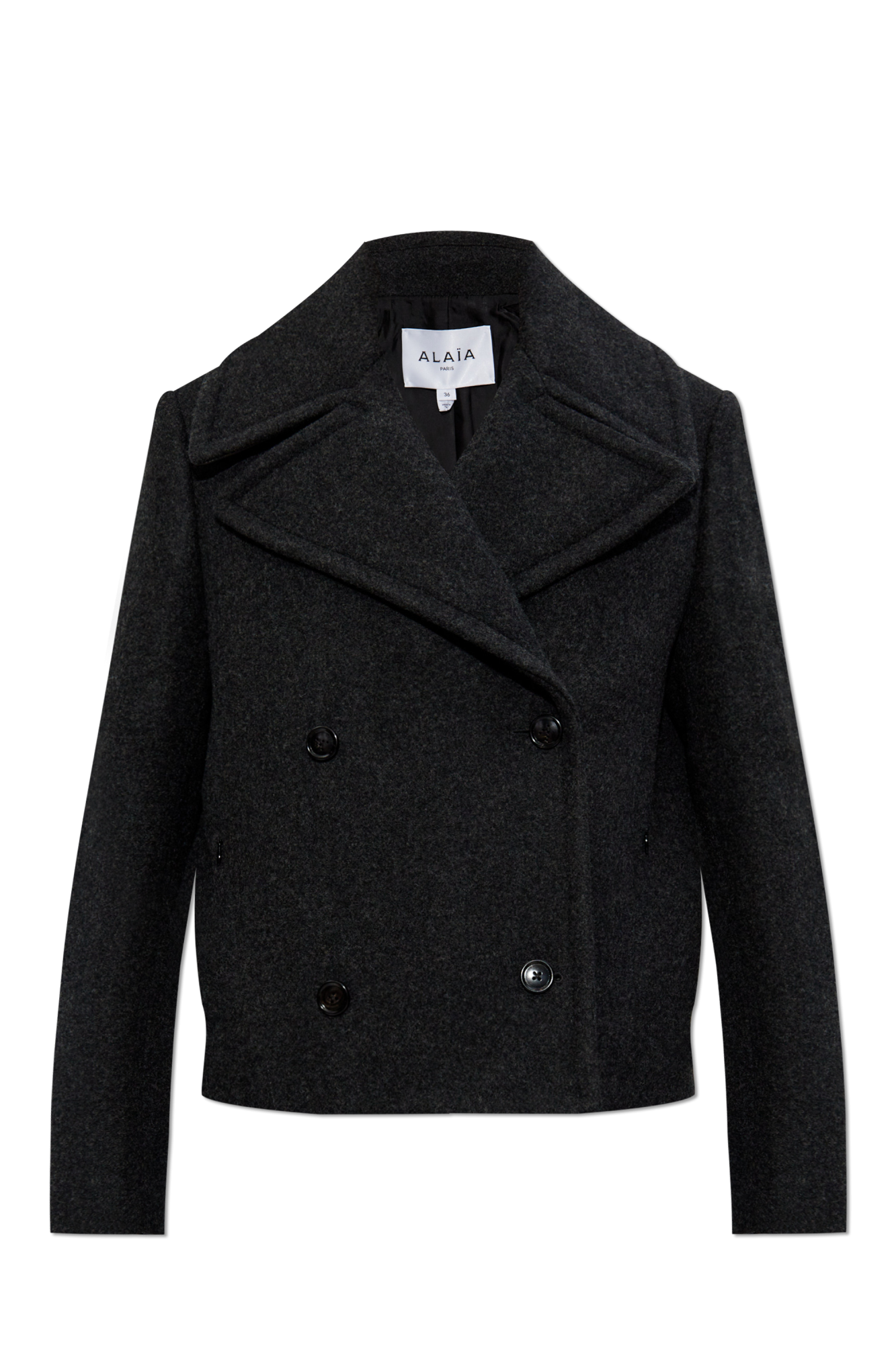Grey Wool jacket Alaïa - Vitkac AS
